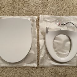 Bio Bidet U770 Replacement Lid & Seat, Round, White (Lid & Seat Only)