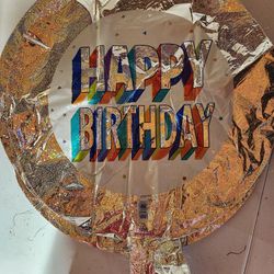 30 Foil Happy Birthday Balloons