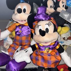 Mickey And Minnie Stuffed Animals 