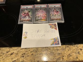 Weiss schwarz holo live super expo stamp PSA 10 lot! $200 each or $500 total!