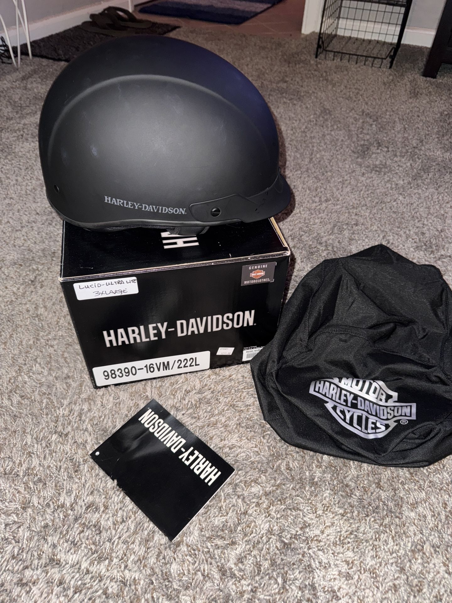 Harley Davidson Lucid Ultra Lite Helmet