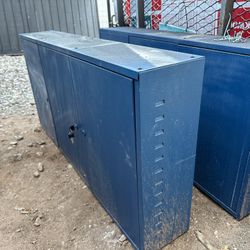 2 Metal Cabinets
