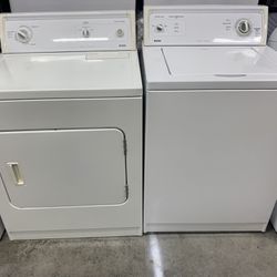 Kenmore Washer And Electric Dryer Set (Free Delivery Installation Warranty)