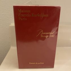  Maison Francis Kurkdjian Paris Baccarat Rouge 540