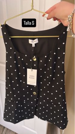 Polka dot top