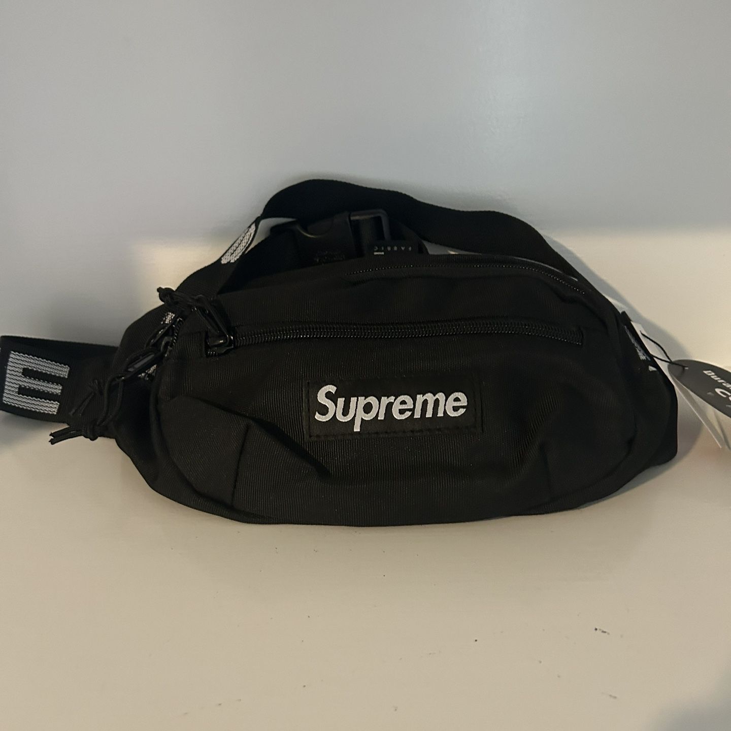 Supreme SS18 Waist Bag Black Brand New Ships Within 1 Day Receipt In 2nd Photo Willing To Negotiate 