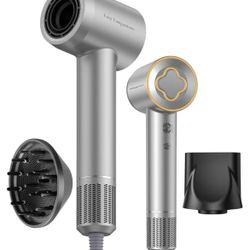 High Speed Negative Ionic Blow Dryer, Fast Drying, Hairdryer with Diffuser, Lightweight and Quiet
