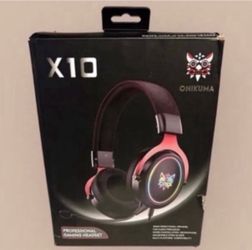 ONIKUMA X10 Professional Gaming Headset Noise Cancellation Mic Multi-Platform New