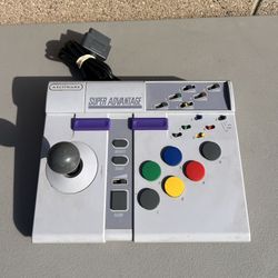 Super Nintendo AsciiWare Super Advantage Joystick Controller SNES Tested