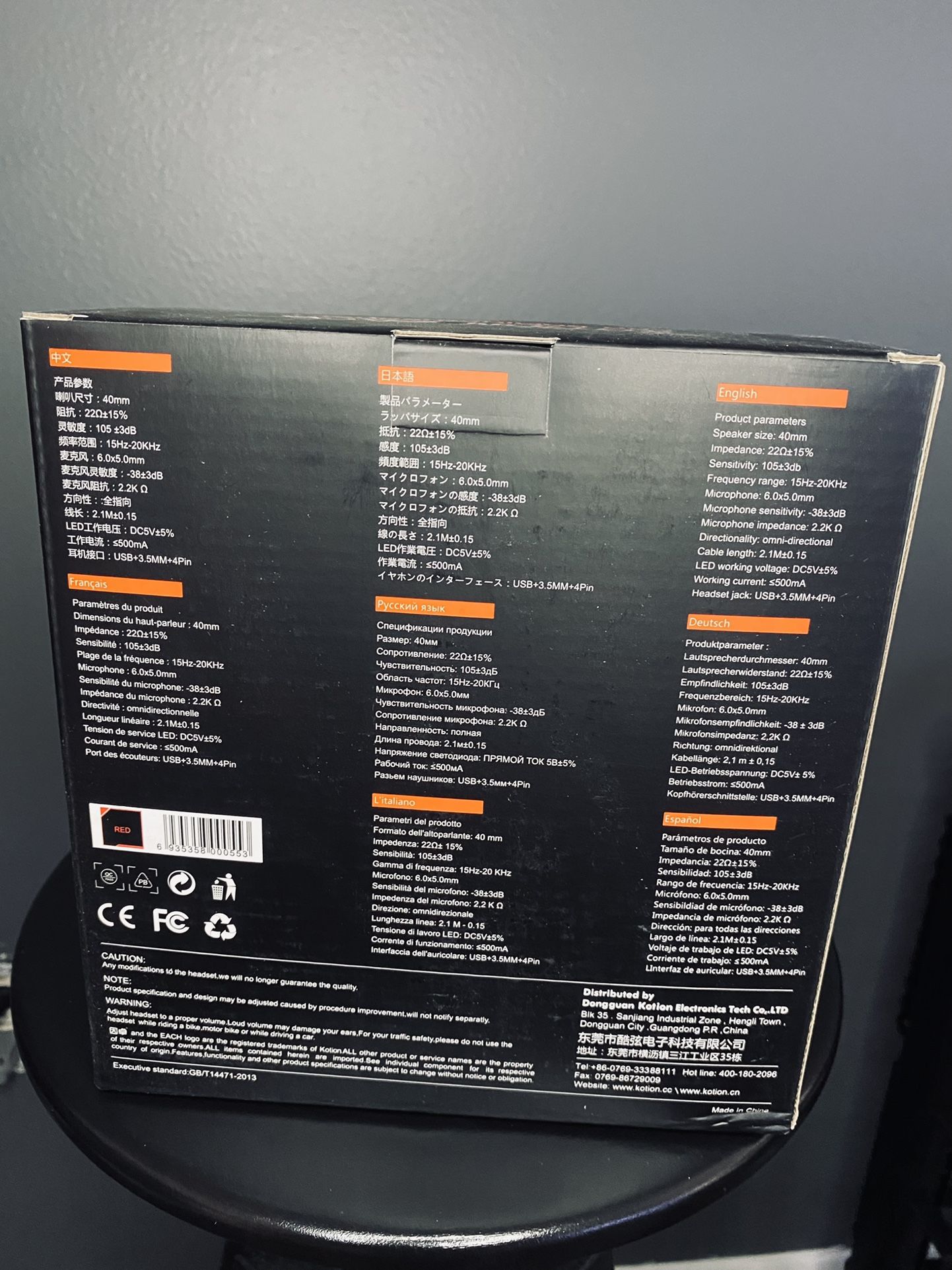 BENGOO G9000 Stereo Gaming Headset PS4 PC Xbox One PS5 Controller