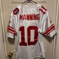 Reebok New York Giants Eli Manning Size 52 Jersey
