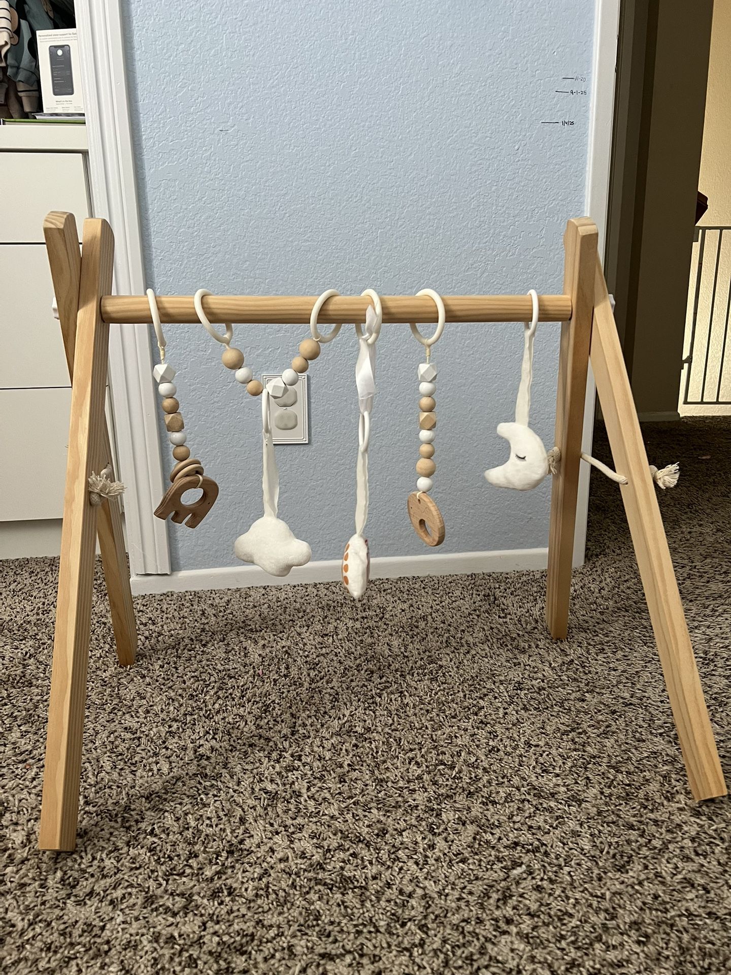 Wooden Baby Play Gym