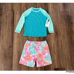 Size 6/7, kids swimsuit set