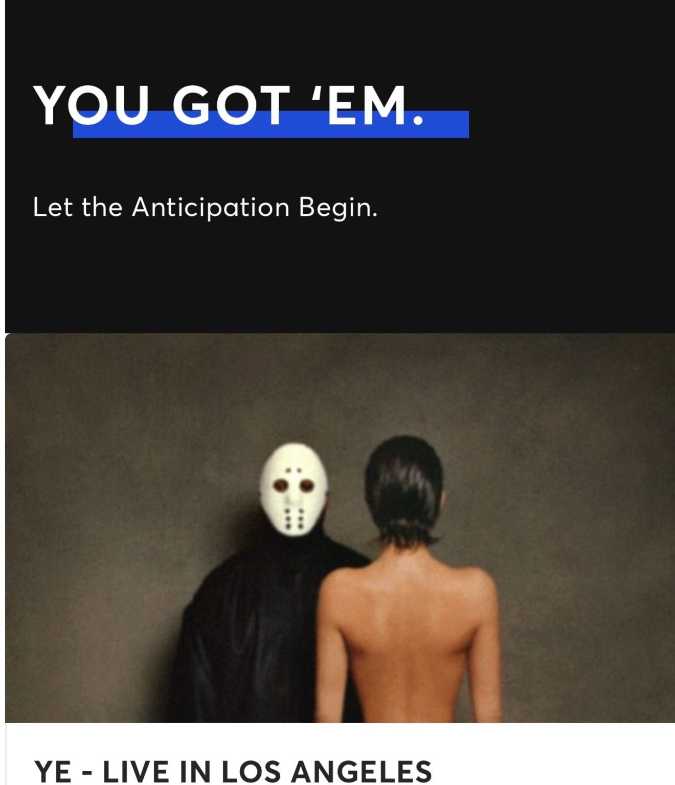 Kanye West Yeezy - Sofi (Apr 1st)