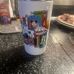 Authentic Disneyland 2014 Stainless Steel Travel Tumbler Disney Parks Cup