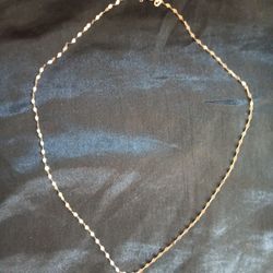 10k Gold Italian Fancy Link Chain