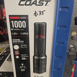 Coast
G56R 1000 Lumens Rechargeable Plus Handheld Flashlight