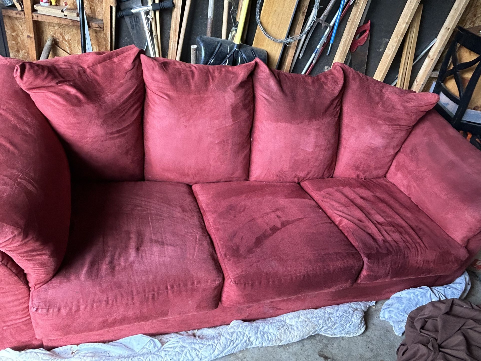 Ashley Furniture Sofa  Sleeper & Loveseat Set