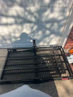 Hitch Mount Cargo Carrier Basket