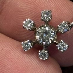 Platinum Diamond Pendant 