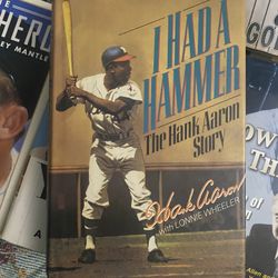 Autographed Hank Aaron book “If I Had A Hammer”
