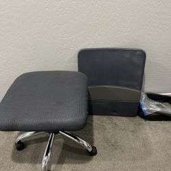 Black Office Chair With Wheels