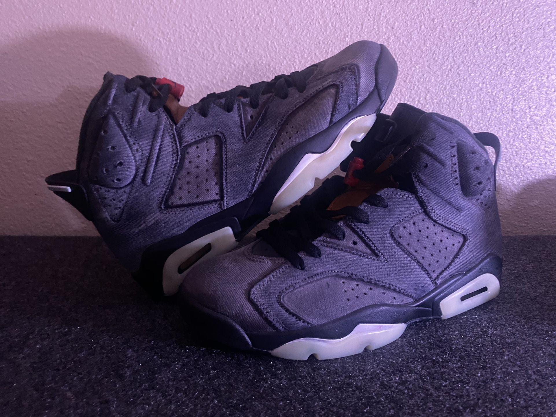 Jordan 6 “Black Denim” Custom