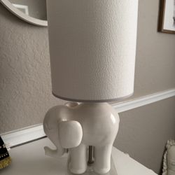 Pottery Barn Elephant Lamp 