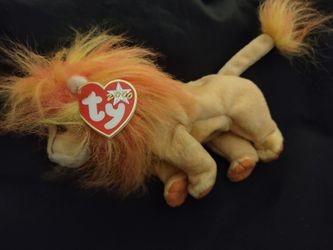 "Bushy The Lion" Beenie Baby