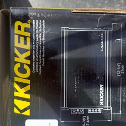 Kicker Amp CXA1200.1 NEW