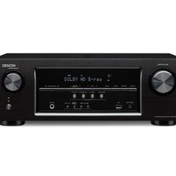 Denon Audio Receiver And 5.2 Klipsch Home Theater Speakers 