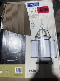 Progress Lighting P3701-09 (11.75 x 18.25inch) Nickel