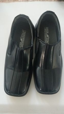 Little Boys Black Dress Shoes Sz 13