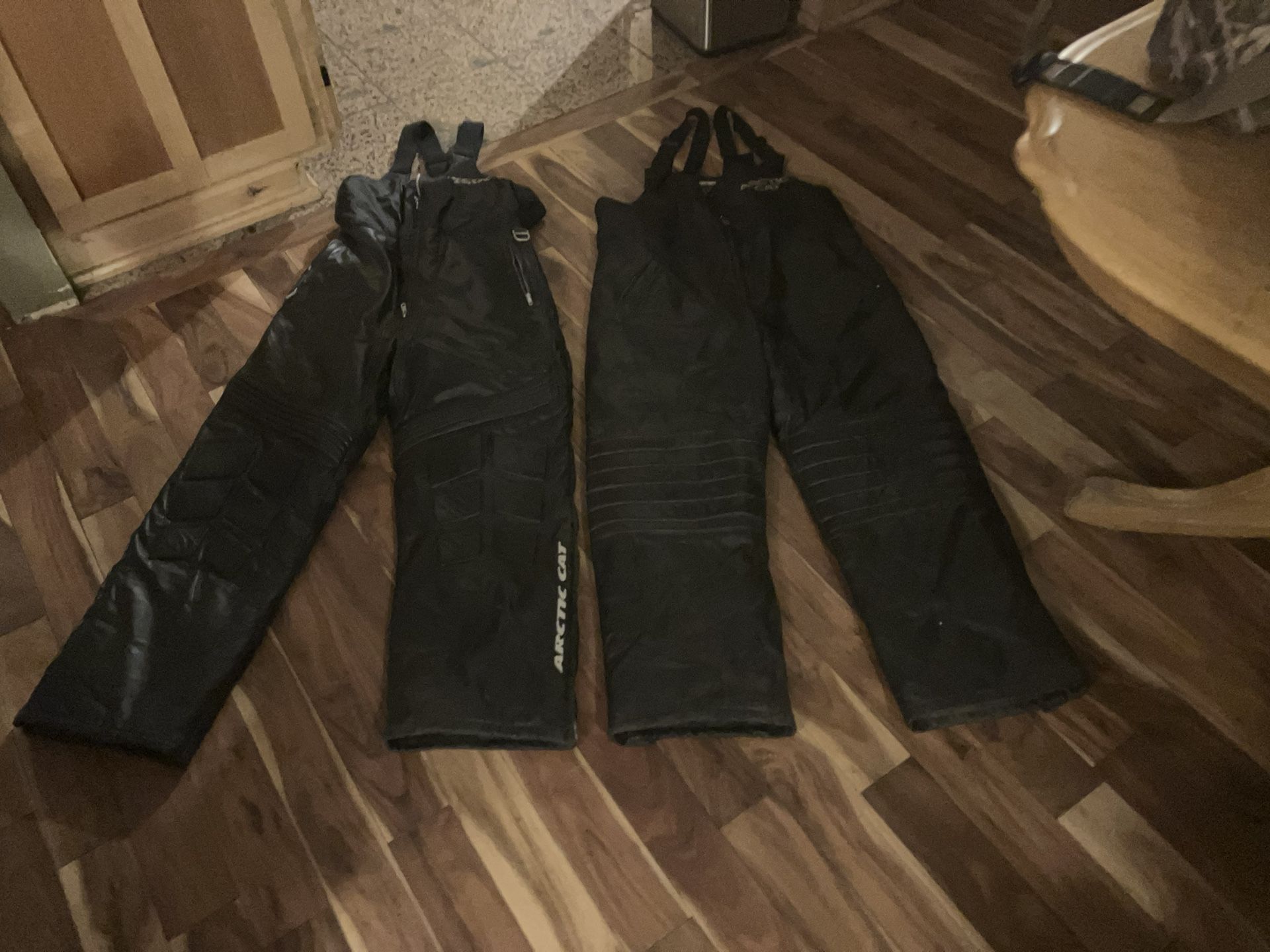 2 Bib Arctic Cat Leather Gear.