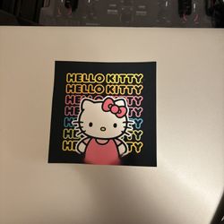 Hello Kitty, laptop sticker brand new
