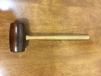 Wooden vintage judges gavel