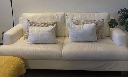 Leather Couch . Price Including Delivery