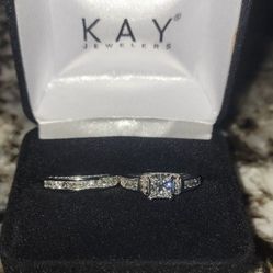 Wedding And Engagement ring size 6