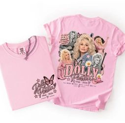 Dolly Parton 1946–2026 Tribute Graphic T-Shirt