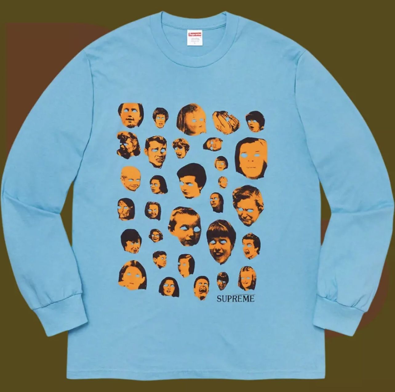 Supreme Faces L/S Tee (Large)