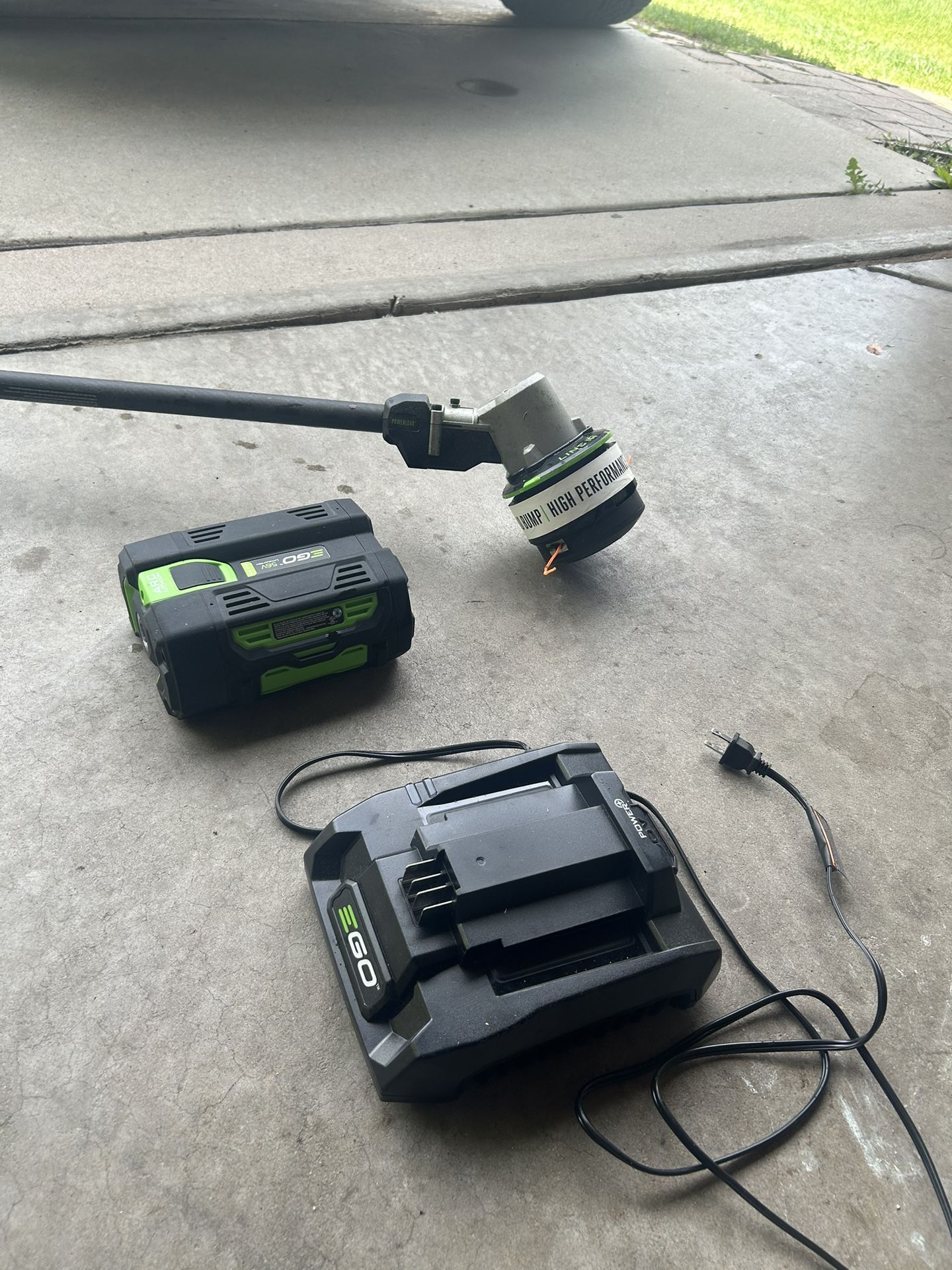 NEW EGO Power+ Line IQ with Powerload ST1623T 16 in. 56 V Battery String Trimmer Kit (Battery & Charger) W/ TELESCOPIC SHAFT & 4.0 AH BATTERY