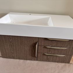 Luxury James Martin 36” Bathroom Vanity – Retail $3,200+ | Asking $599 OBO – Must by Tuesday