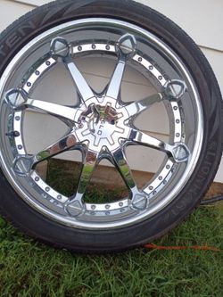 Helo 24inch chrome rims set of 4