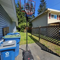 New, Out Of Box Basketball Hoop For 6+ Yesr Old