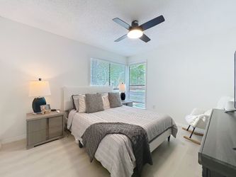 QUEEN BED FRAME + HYBRID MATTRESS