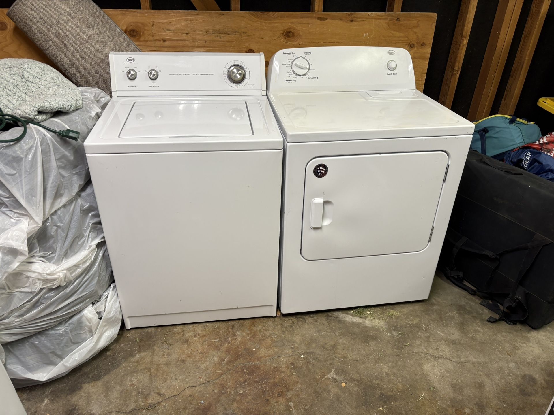 Washer and Drier 