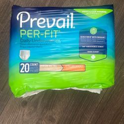X-Large 20 Count Prevail Perfit Daily Underwear 
