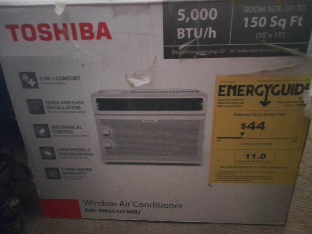 Toshiba 5000btu AC Unit