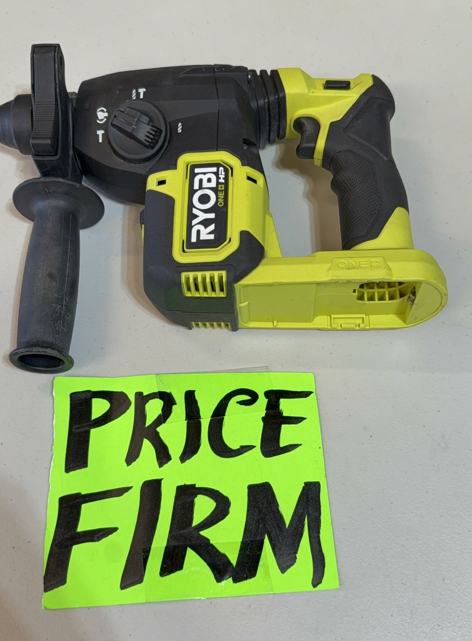 RYOBI ONE+ HP 18V Brushless Cordless 1 in. SDS-Plus Rotary Hammer Drill (Tool Only)