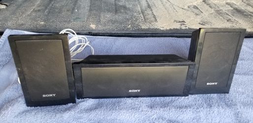 Sony speakers - set of 3